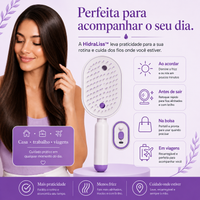 HidraLiss™ Escova Hidratante Portátil