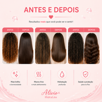 Kit HidraLiss™ Completo - Escova + 2 Prendedores + Óleo Reparador