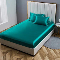 Conjunto de Lençóis de Cetim Carpetino